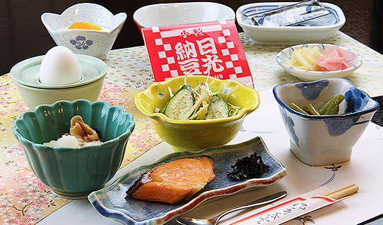 朝食一例