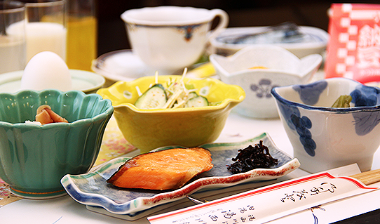 朝食一例